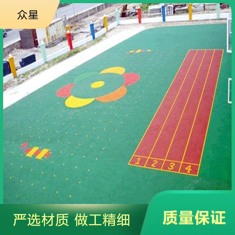 平顶山市橡胶跑道塑胶地坪 - 厂家